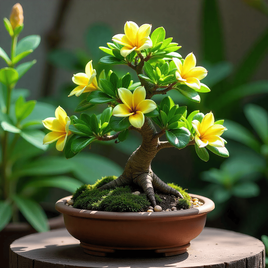 Harvinaisia keräilykasveja aseteltuna hyllylle