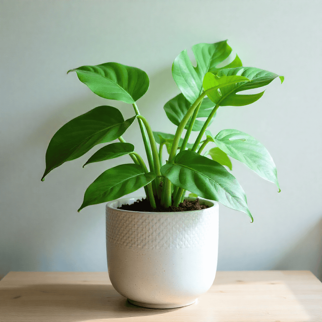 Vihreitä kasveja, jotka symboloivat vastuullista palvelua